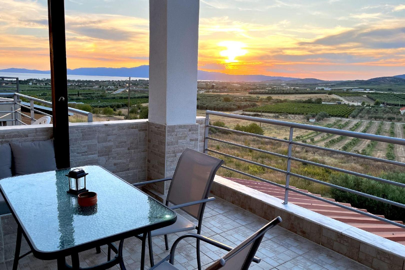 Villa Panoramico View Karianí Esterno foto